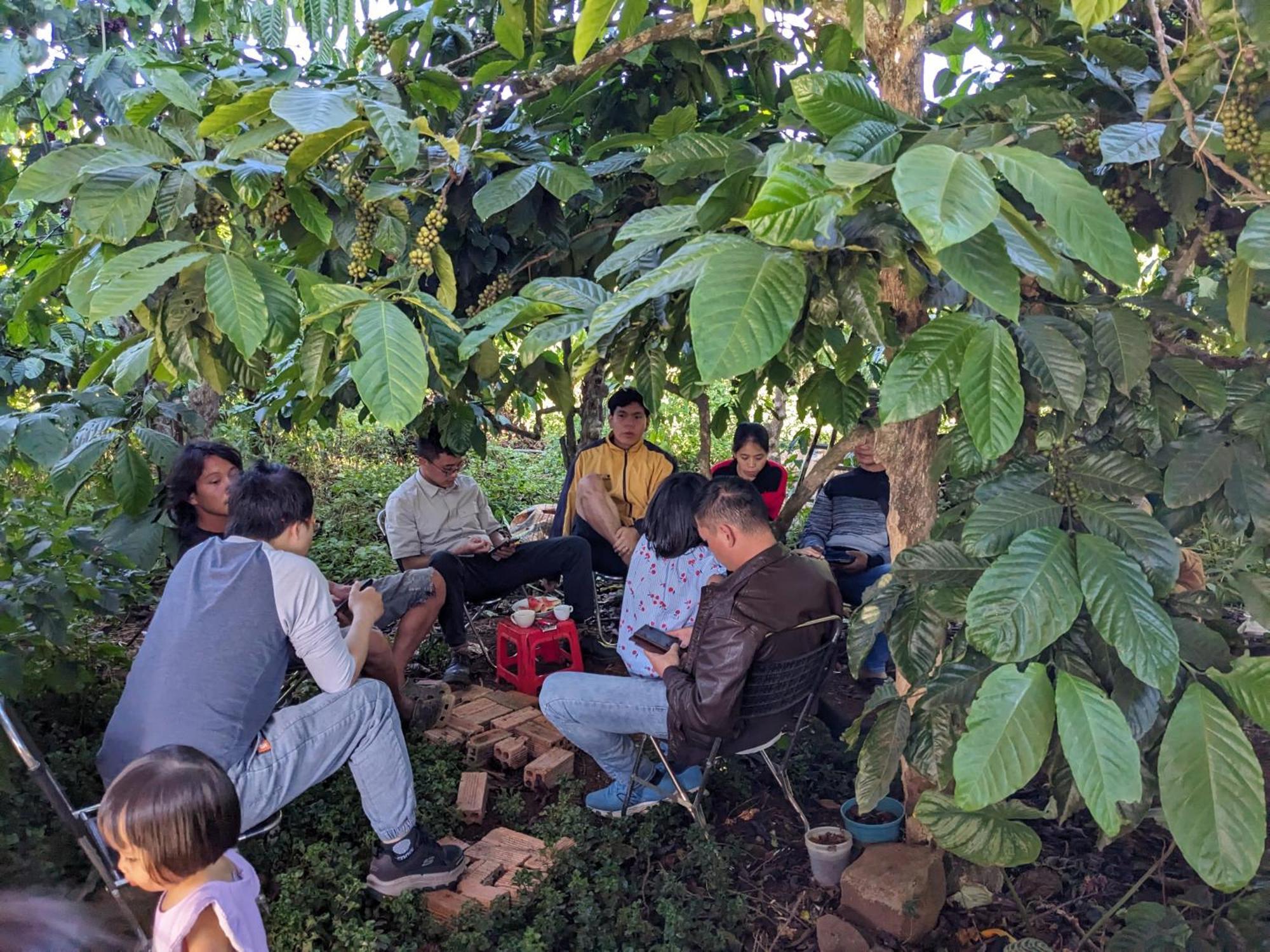 Ivy Coffee Farm - Garden House Lägenhet Duc Trong Exteriör bild