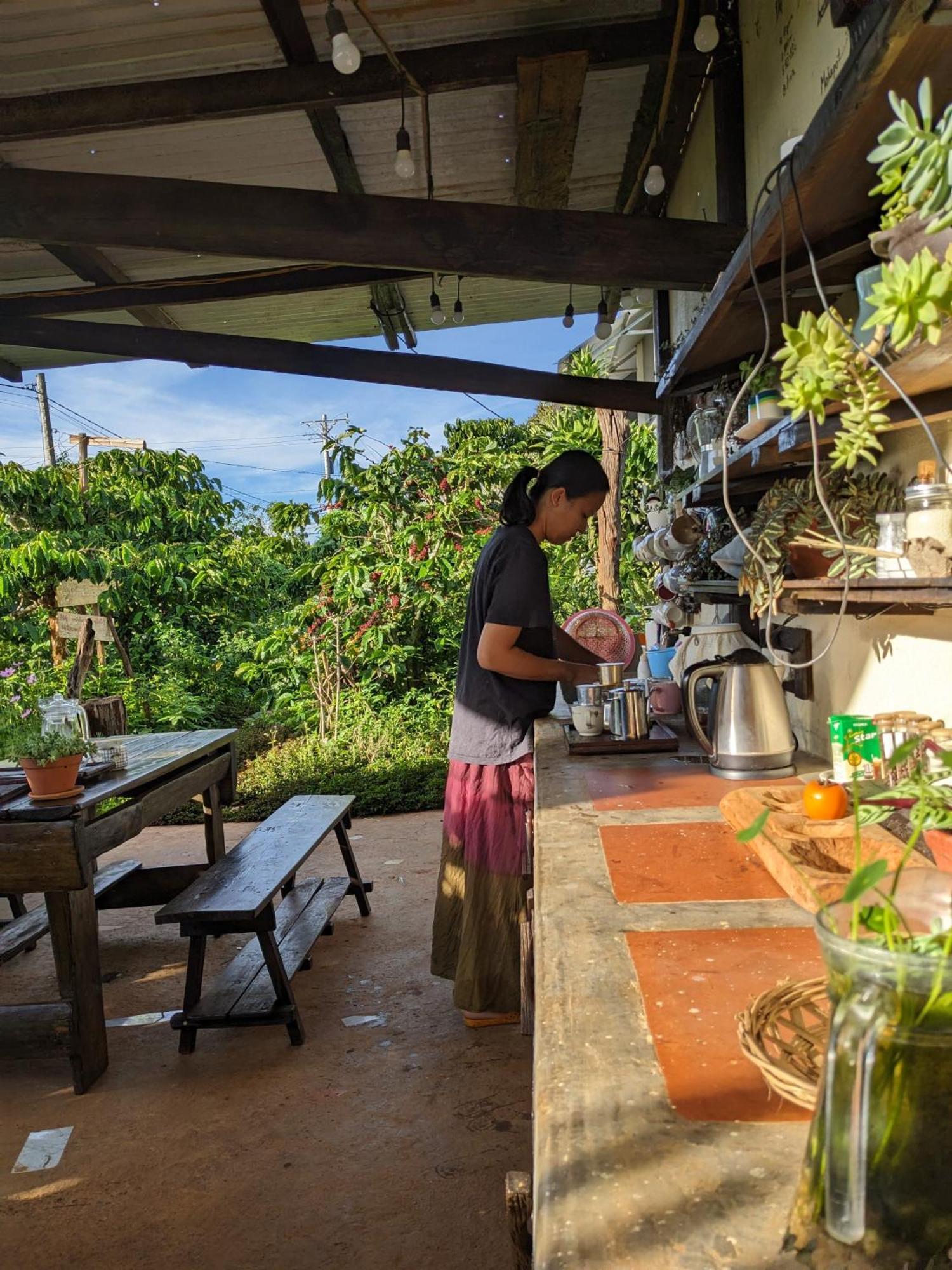 Ivy Coffee Farm - Garden House Lägenhet Duc Trong Exteriör bild