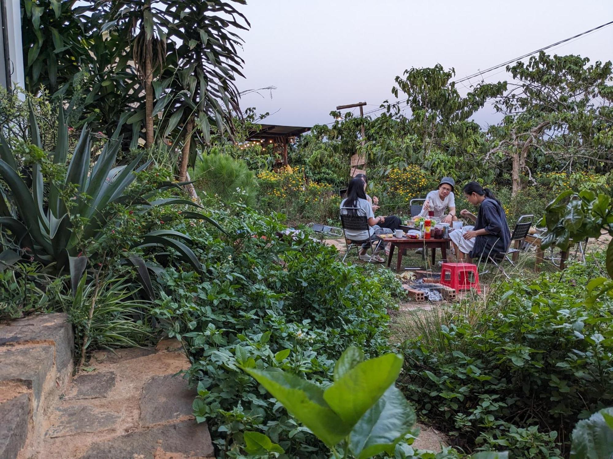 Ivy Coffee Farm - Garden House Lägenhet Duc Trong Exteriör bild